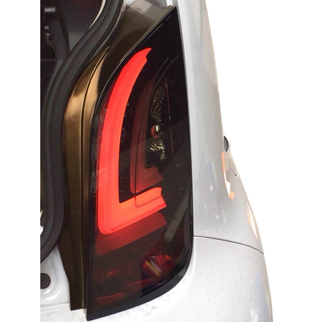 Fanali Posteriori LED SK-Import Oro Corpo Nero Lente Fumé Seat Mii - foto 2