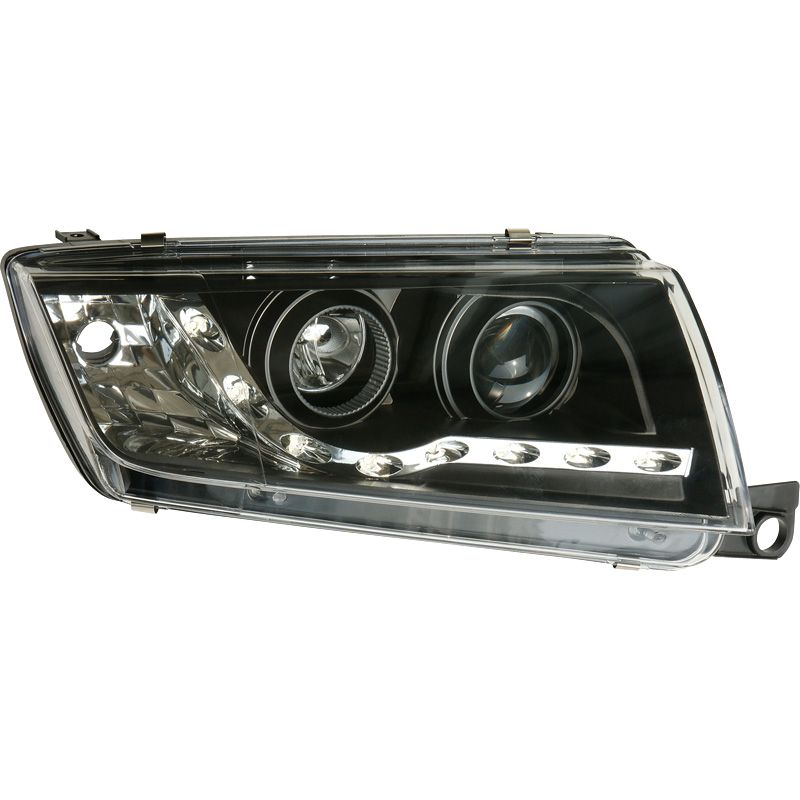 Fari Anteriori DRL SK-Import Neri Skoda Fabia 6Y 1999-2008