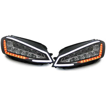 Carica l'immagine nel visualizzatore di Gallery, Fari Anteriori DRL SK-Import Neri Volkswagen Golf Mk7 Pre Facelift Full LED - foto 5