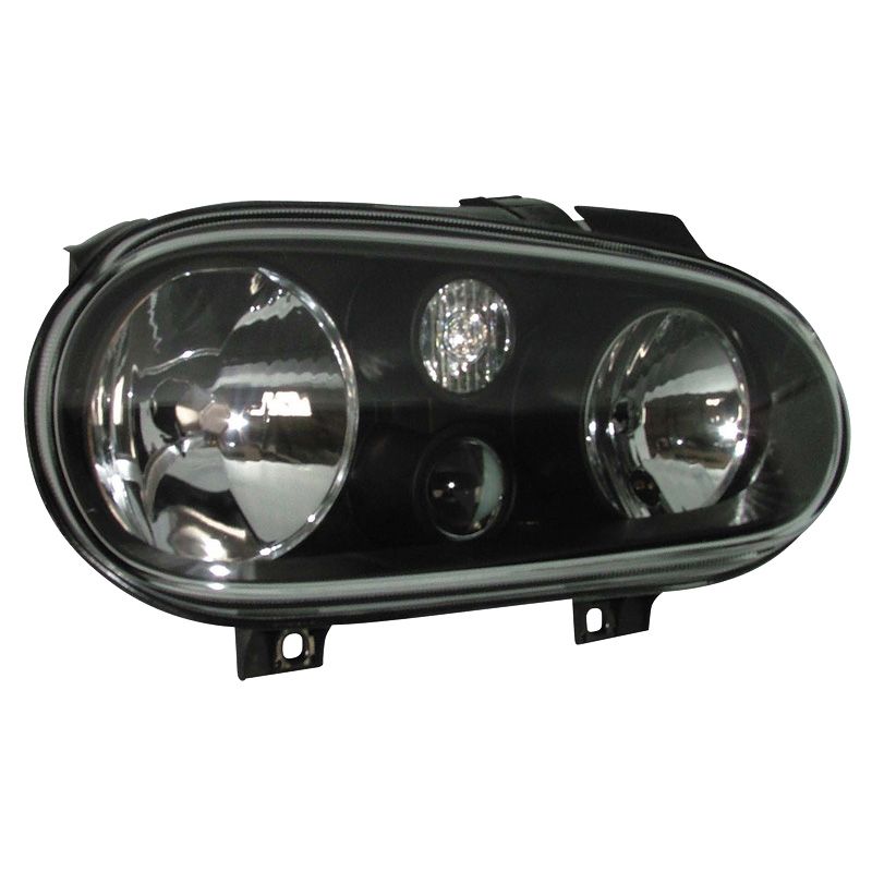 Fari Anteriori con Fendinebbia SK-Import Neri Volkswagen Golf Mk4 H7 H3