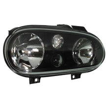 Carica l'immagine nel visualizzatore di Gallery, Fari Anteriori con Fendinebbia SK-Import Neri Volkswagen Golf Mk4 H7 H3
