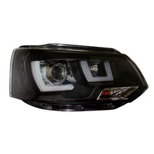 Fari Anteriori DRL SK-Import Neri Volkswagen Transporter T5 con Motorino