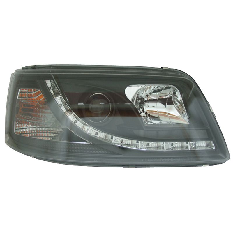 Fari Anteriori DRL SK-Import Neri Volkswagen Transporter T5