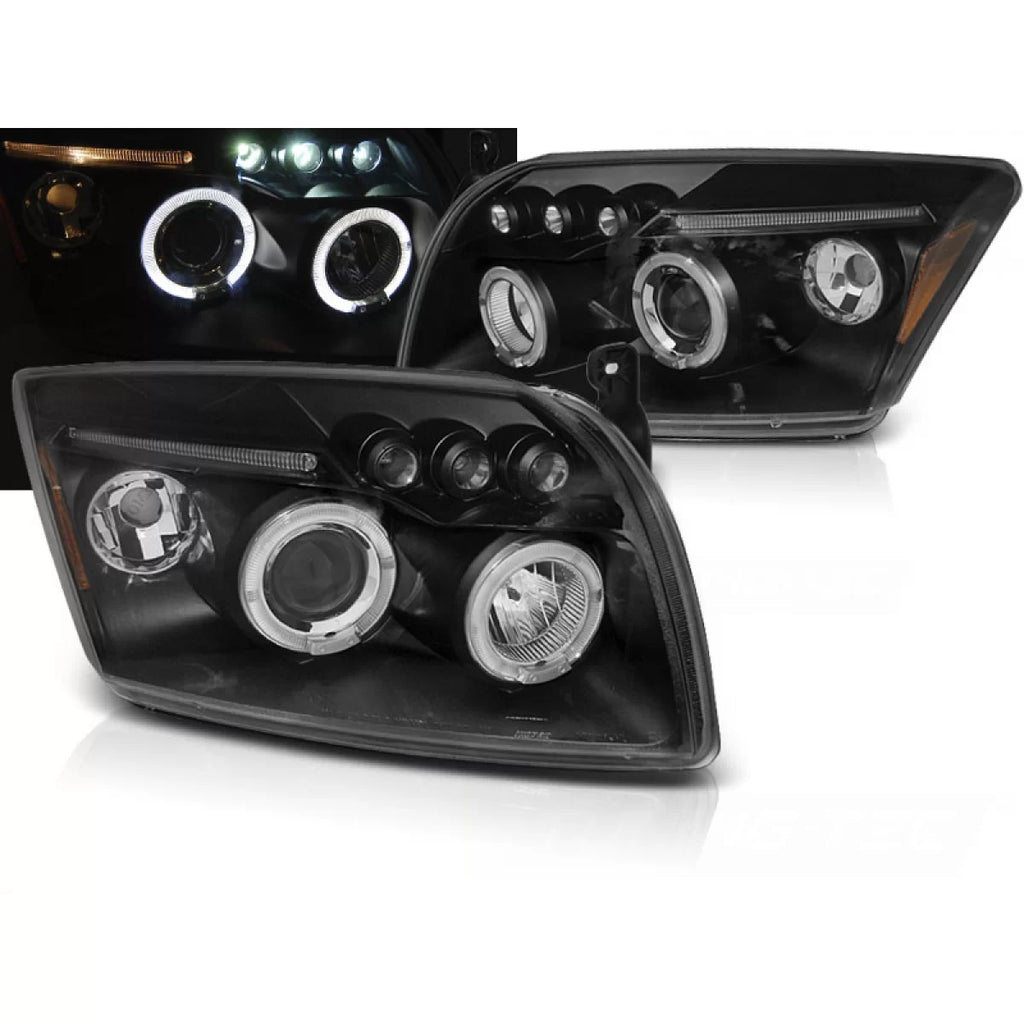 DODGE CALIBER 06-12 Angel Eyes nero