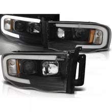 Carica l'immagine nel visualizzatore di Gallery, DODGE RAM 02-06 a guida di luce nero