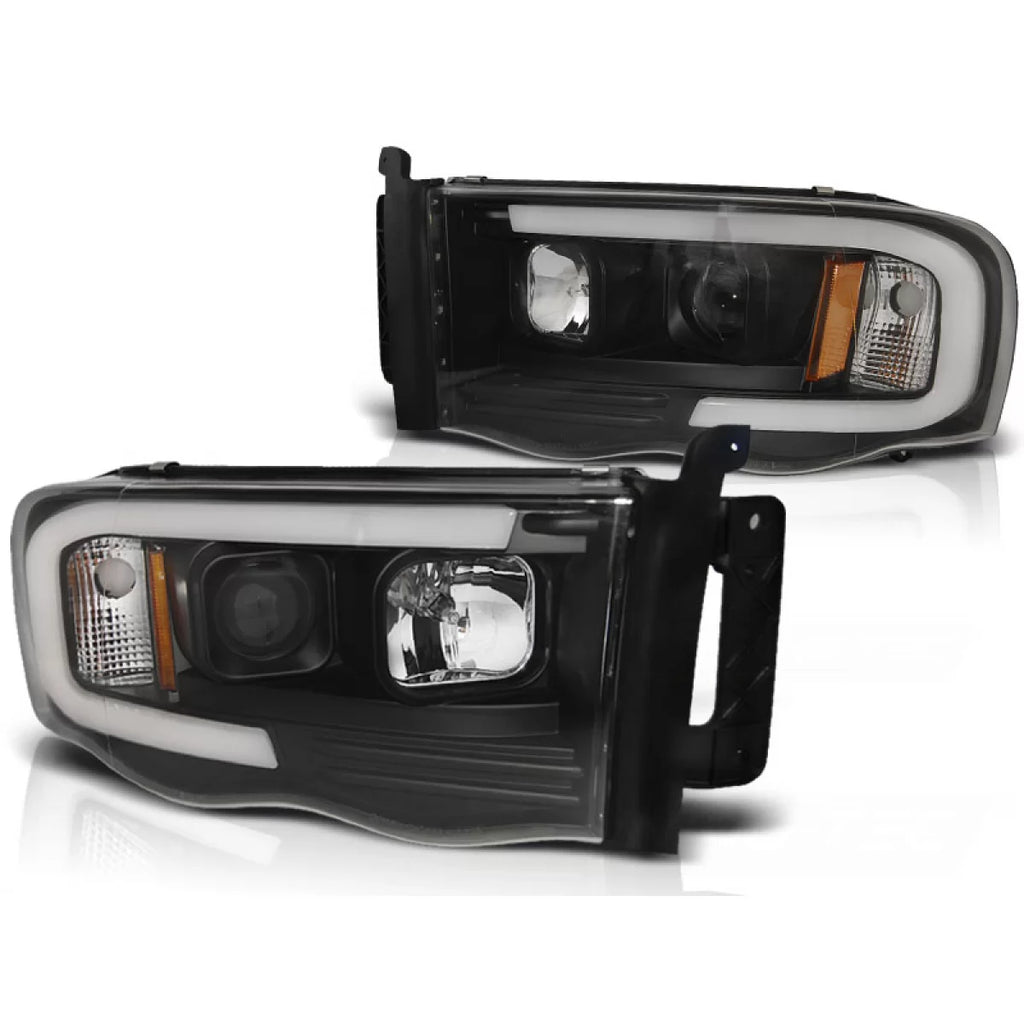DODGE RAM 02-06 a guida di luce nero