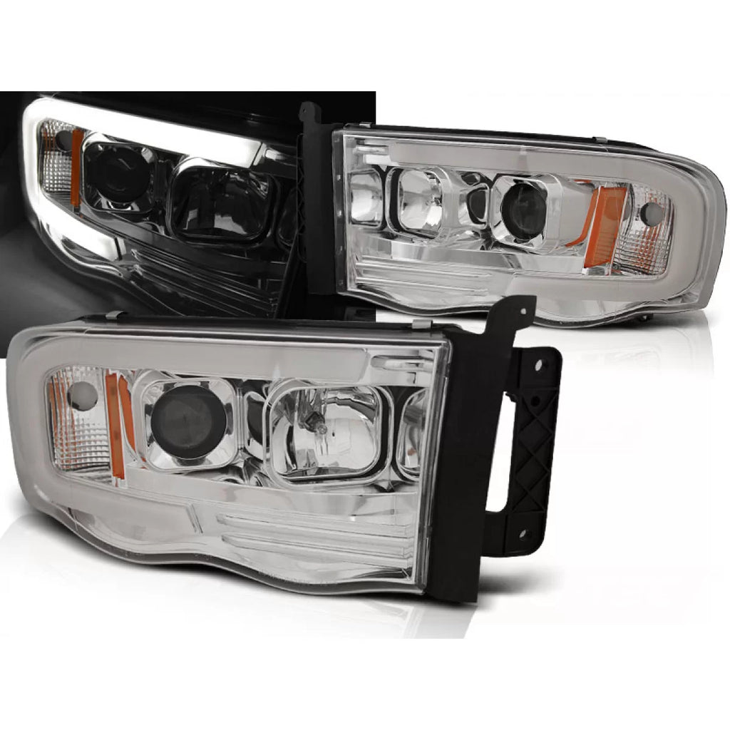 DODGE RAM 02-06 a guida di luce cromato