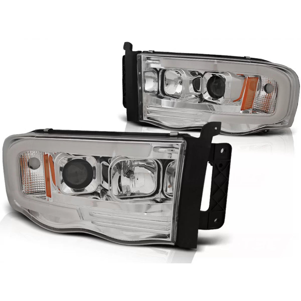 DODGE RAM 02-06 a guida di luce cromato
