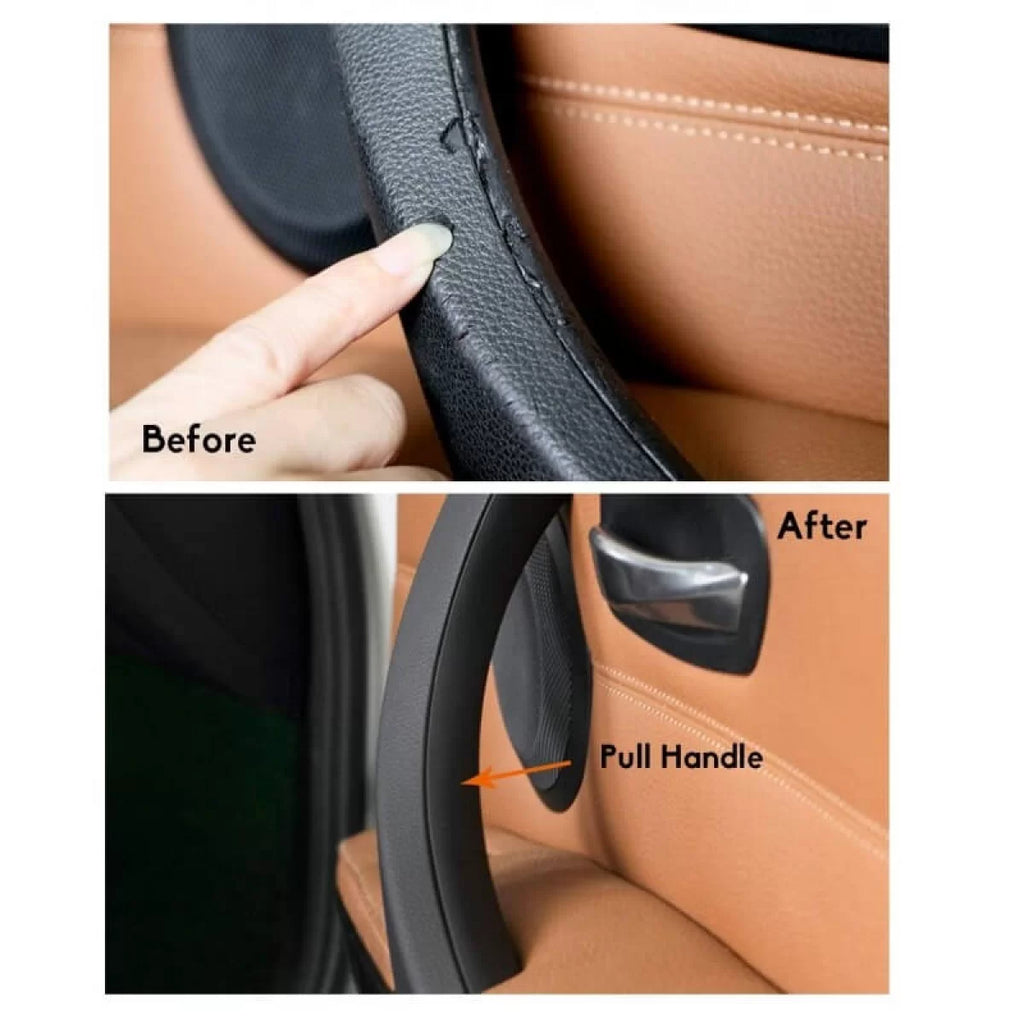 Maniglia interna porta per Bmw 3 E90 05-11 sinistro posteriore porta set 2 pezzi nero