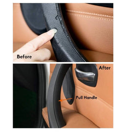 Maniglia interna porta per Bmw 3 E90 05-11 destro anteriore & posteriore porta set 2 pezzi nero