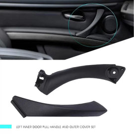 Maniglia interna porta per Bmw 3 E90 05-11 sinistro posteriore porta set 2 pezzi nero