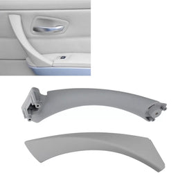 Maniglia interna porta per Bmw 3 E90 05-11 sinistro posteriore porta set 2 pezzi grigio