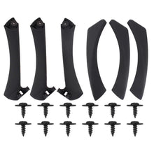 Maniglia porta set (interno auto) per Bmw 3 E90 05-11 destro &amp; sinistro anteriore &amp; posteriore porta 6 pezzi nero