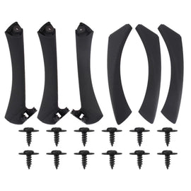 Maniglia porta set (interno auto) per Bmw 3 E90 05-11 destro & sinistro anteriore & posteriore porta 6 pezzi nero