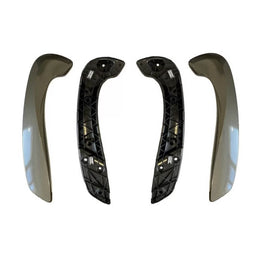 Maniglie porte (interno auto) per Renault Megane 3 09-17 / Fluence 09-15 sinistro e destro anteriore porta set 4 pezzi