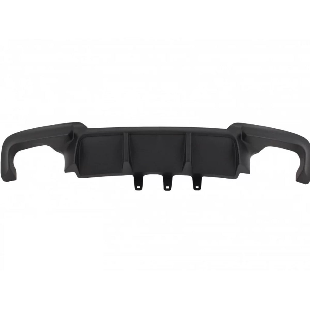Diffusore con doppia uscita per BMW Serie 5 F10 F11 (2011-2017) M Sport design con Terminali di scarico nero