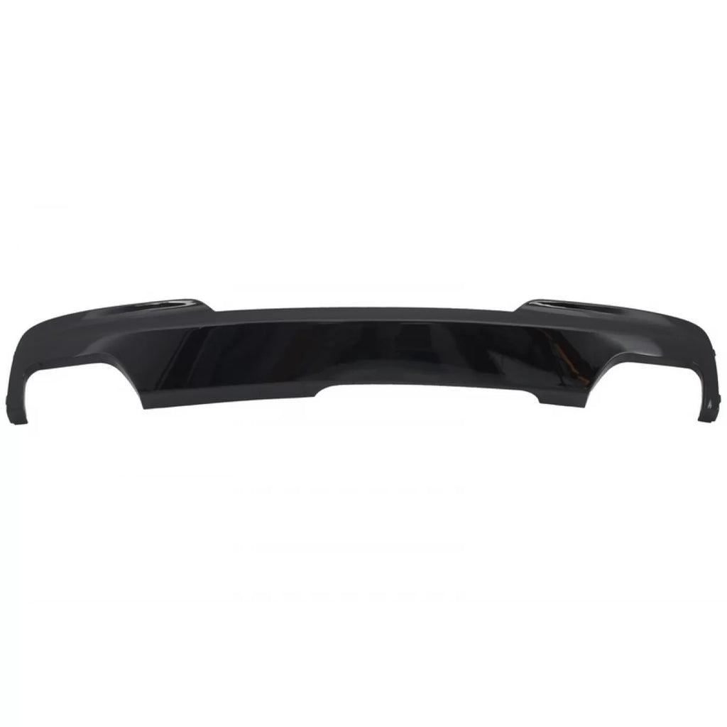 Diffusore con doppia uscita Terminali di scarico nero Edition Sport M-Tech 550i design per BMW Serie 5 F10 F11