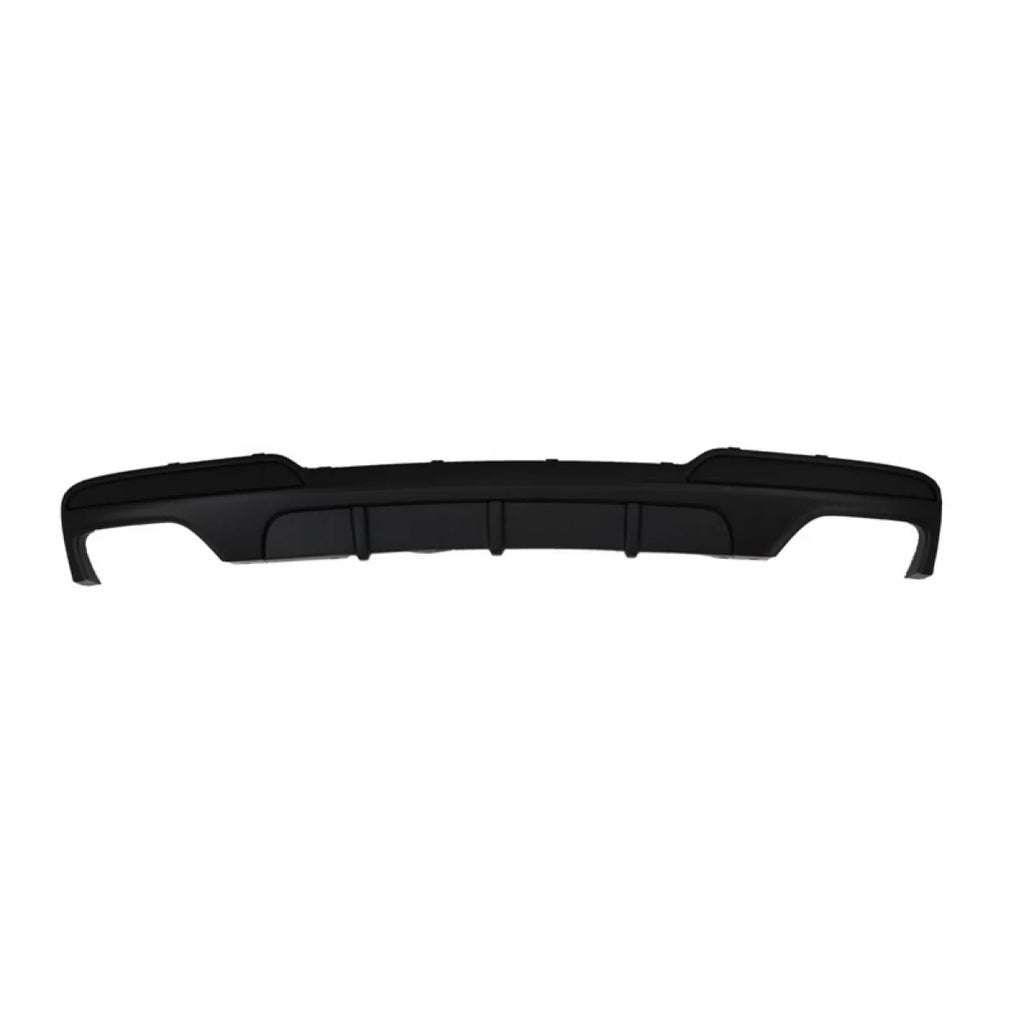 Diffusore con doppia uscita con Terminali di scarico per BMW F10 F11 (2011-2017) Sport nero Edition M-Performance 550i