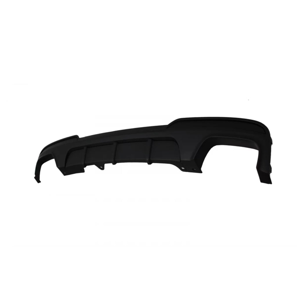 Diffusore con doppia uscita con Terminali di scarico per BMW F10 F11 (2011-2017) Sport nero Edition M-Performance 550i