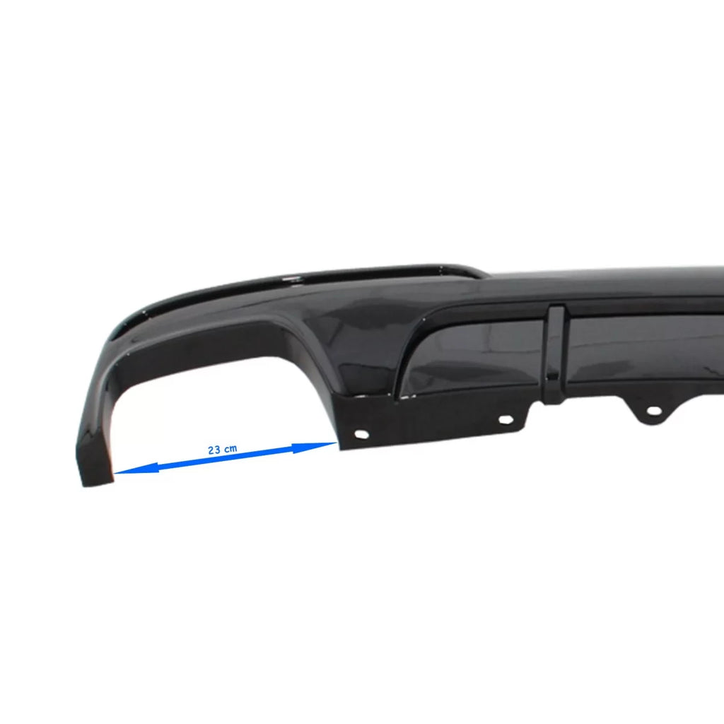 Diffusore con doppia uscita con Terminali di scarico doppio doppio per BMW Serie 5 F10 F11 (2011-2017) M-Performance