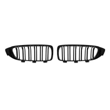 Carica l'immagine nel visualizzatore di Gallery, Doppio lamella Nero lucido Griglie a doppio rene per BMW Serie 4 F32 Coupe, F33 cabriolet, F36 Gran Coupe dal 2013