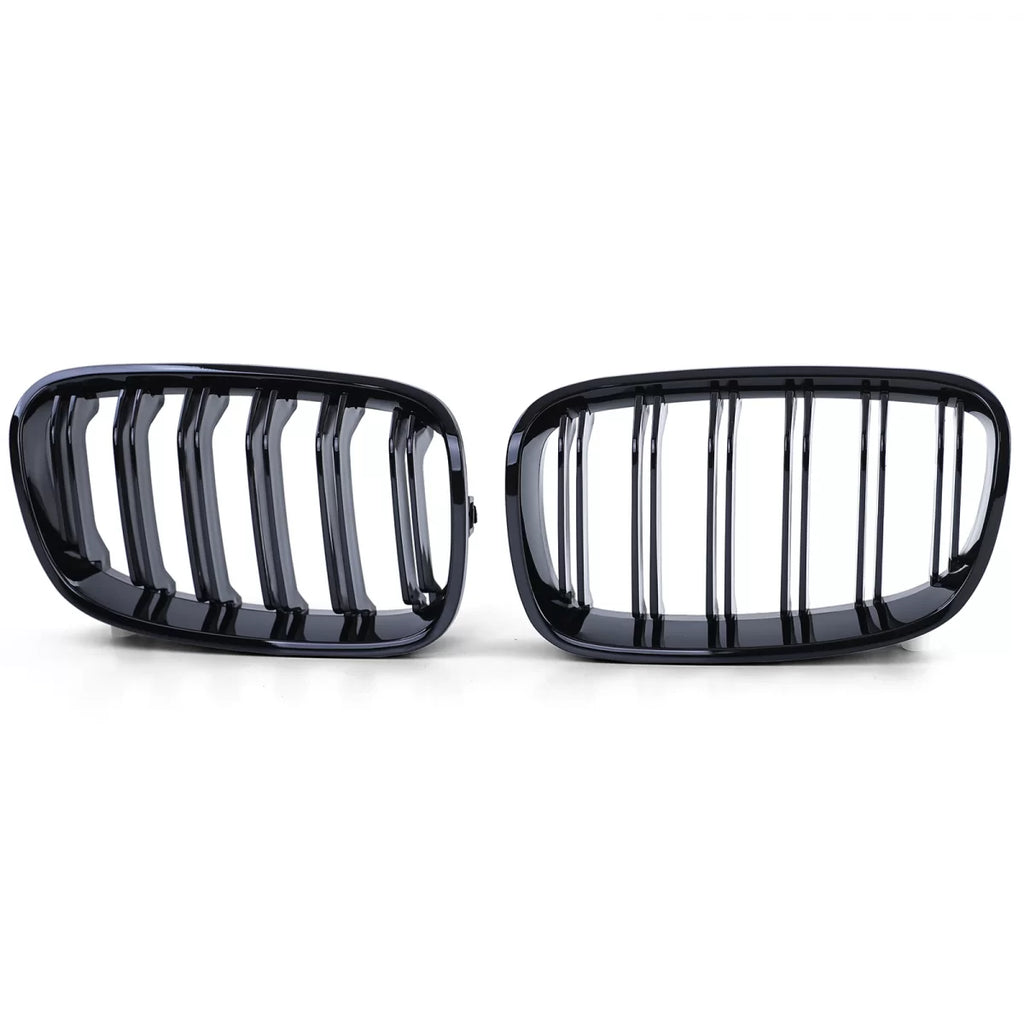 Doppio lamella a doppio rene griglia Performance Nero lucido per Serie 1 BMW F20 F21 2010-2014