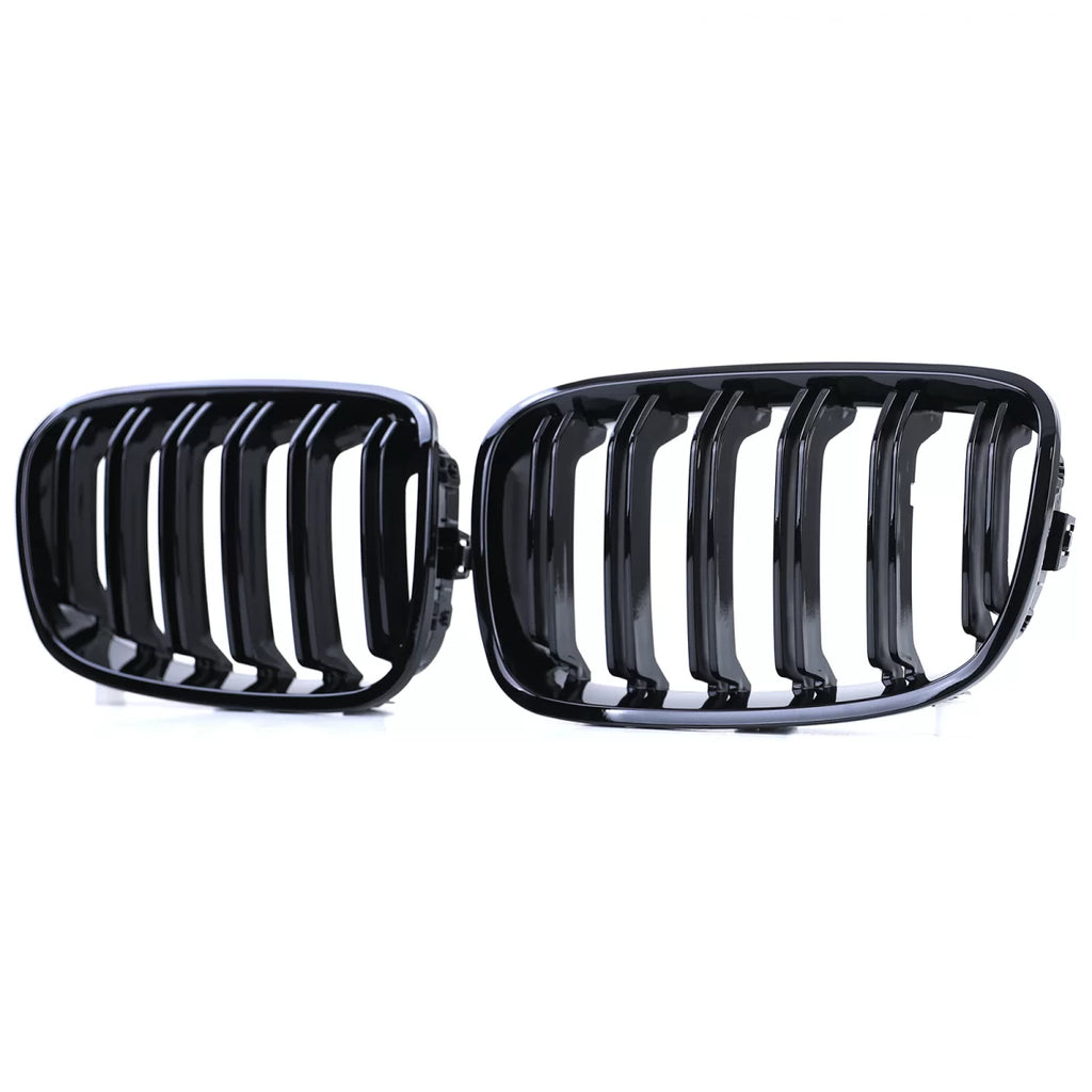 Doppio lamella a doppio rene griglia Performance Nero lucido per Serie 1 BMW F20 F21 2010-2014
