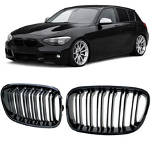Doppio lamella a doppio rene griglia Performance Nero lucido per Serie 1 BMW F20 F21 2010-2014
