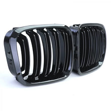 Carica l'immagine nel visualizzatore di Gallery, Doppio lamella a doppio rene griglia Performance Nero lucido per Serie 3 BMW E46 1998-2001