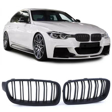 Doppio lamella a doppio rene griglia Performance Nero lucido per Serie 3 BMW F30 F31 2011-2019