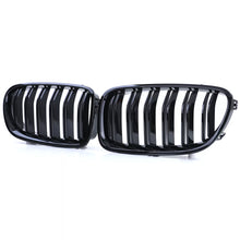Carica l'immagine nel visualizzatore di Gallery, Doppio lamella a doppio rene griglia Performance Nero lucido per Serie 5 BMW F10 F11 2010-2017