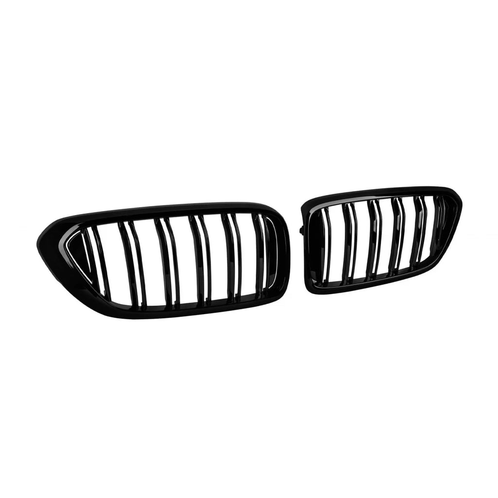 Griglie a doppia lamella in nero lucido per BMW Serie 6 GT G32 2017-2020