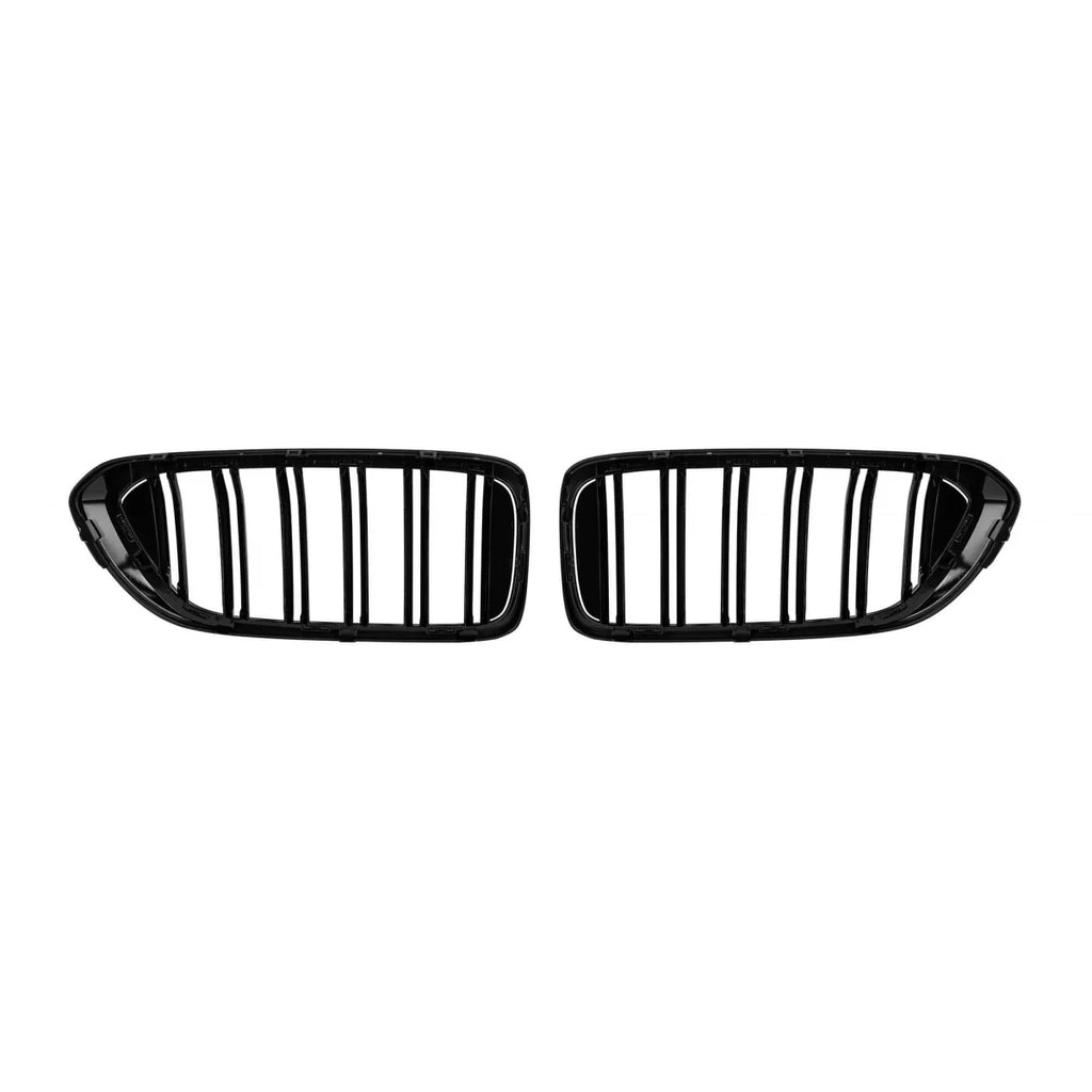Griglie a doppia lamella in nero lucido per BMW Serie 6 GT G32 2017-2020
