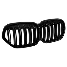 Griglie a doppia lamella in nero lucido per BMW X1 F48 dal 2020