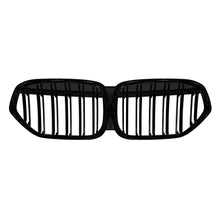 Griglie a doppia lamella in nero lucido per BMW X1 F48 dal 2020