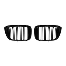 Griglie a doppia lamella in nero lucido per BMW X3 G01, X4 G02 2017-2021