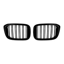 Griglie a doppia lamella in nero lucido per BMW X3 G01, X4 G02 2017-2021