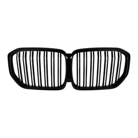 Griglie a doppia lamella in nero lucido per BMW X5 G05 2019-2022