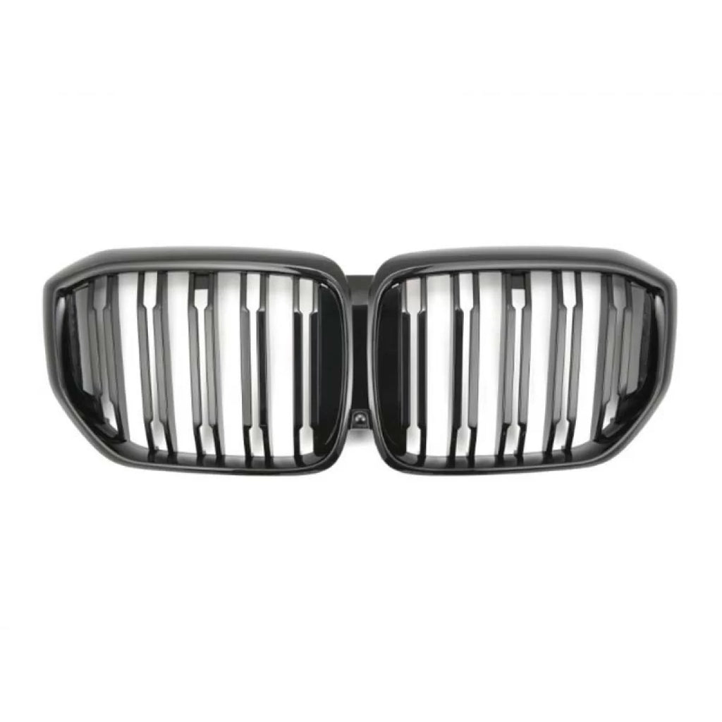 Griglie a doppia lamella in nero lucido per BMW X5 G05 LCI dal 2023