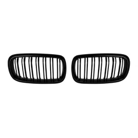 Griglie a doppia lamella in nero lucido per BMW X5 F15 2013-2018, X6 F16 2014-2019