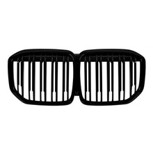 Carica l'immagine nel visualizzatore di Gallery, Griglie a doppia lamella in nero lucido per BMW X7 G07 2018-2022