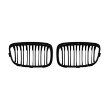 Carica l'immagine nel visualizzatore di Gallery, Griglie a doppia lamella in nero lucido per BMW Serie 1 F20 con 5 porte, F21 con 3 porte 2011-2015