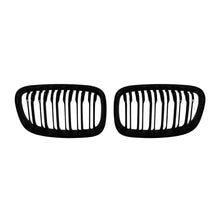Carica l'immagine nel visualizzatore di Gallery, Griglie a doppia lamella in nero lucido per BMW Serie 1 F20 con 5 porte, F21 con 3 porte 2011-2015