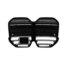 Carica l'immagine nel visualizzatore di Gallery, Griglie a doppia lamella in nero lucido per BMW i4 G26 dal 2022