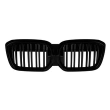 Carica l'immagine nel visualizzatore di Gallery, Griglie a doppia lamella in nero lucido per BMW iX3 G08i dal 2020