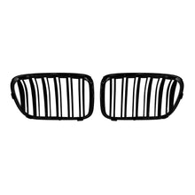 Griglie a doppia lamella in nero lucido per BMW X3 F25 2010-2014