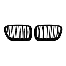 Griglie a doppia lamella in nero lucido per BMW X3 F25 2010-2014