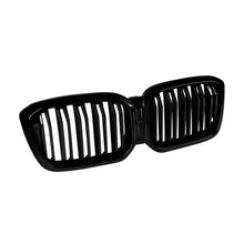 Carica l'immagine nel visualizzatore di Gallery, Griglie a doppia lamella in nero lucido per BMW X3 G01, X4 G02 dal 2022