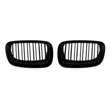Carica l'immagine nel visualizzatore di Gallery, Griglie a doppia lamella in nero lucido per BMW X5 E70, X6 E71 2007-2013