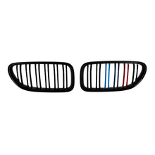 Carica l'immagine nel visualizzatore di Gallery, Griglie a doppia lamella in nero lucido con M decorazione per BMW Serie 6 F06 Gran Coupe, F12 Cabriolet, F13 Coupe